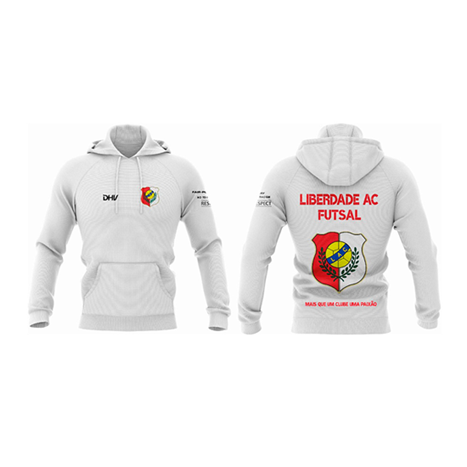 LIBERDADE SWEAT SUBLIMADA BRANCA