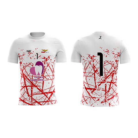 SL OLIVAIS CAMISOLA FUTSAL GR (CLÍNICA SAÚDE VITAL) SUBLIMADA