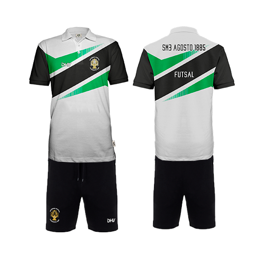 SM3 KIT POLO SUBLIMADO E BERMUDA