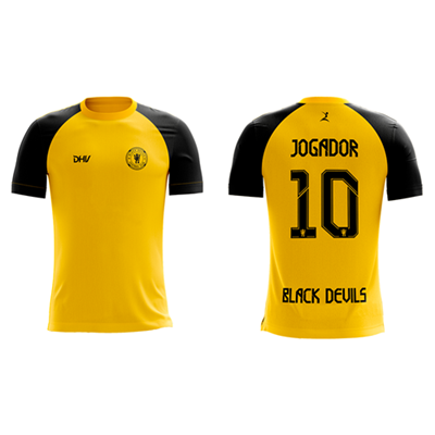 BLACK DEVILS CAMISOLA AMARELA