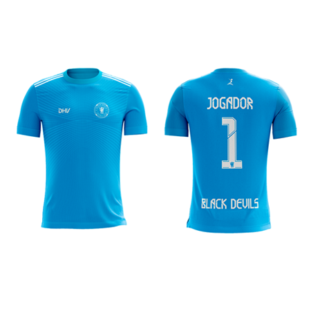 BLACK DEVILS CAMISOLA AZUL