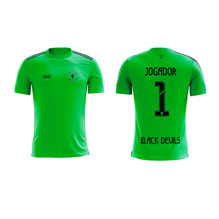 BLACK DEVILS CAMISOLA VERDE GUARDA REDES