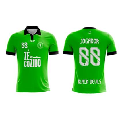 BLACK DEVILS CAMISOLA VERDE JOGO