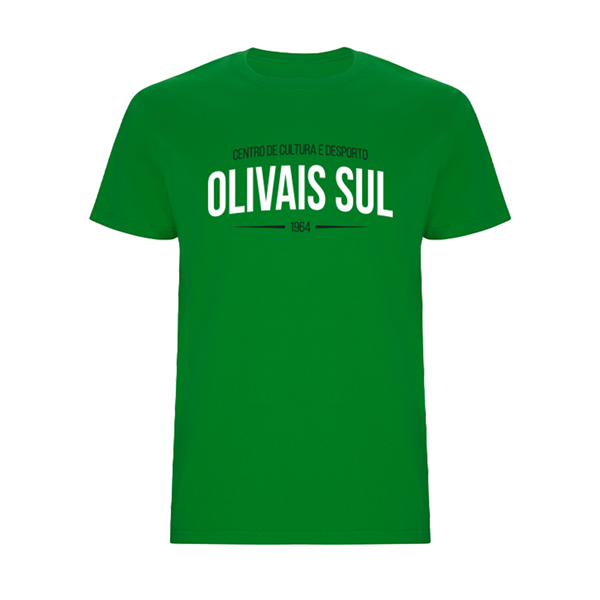 OLIVAIS SUL T-SHIRT "OLIVAIS SUL" VERDE
